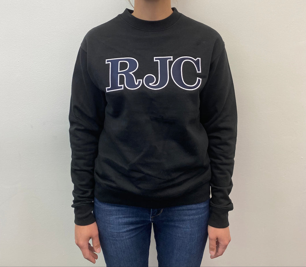 Independent RJC Embroidered Black Crewneck